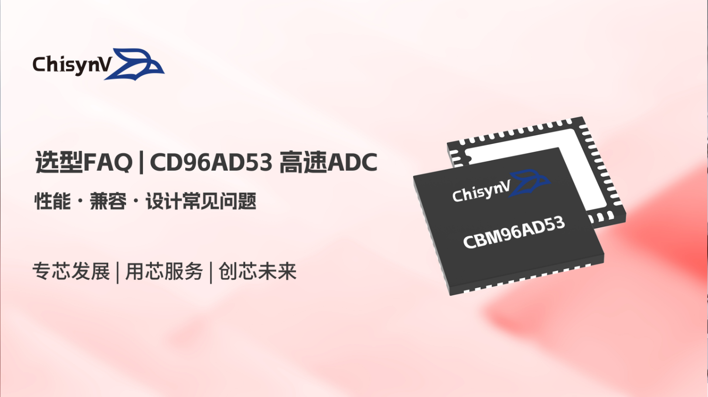 一问一答 | CD96AD53 高速ADC选型：性能・兼容・设计常见问题